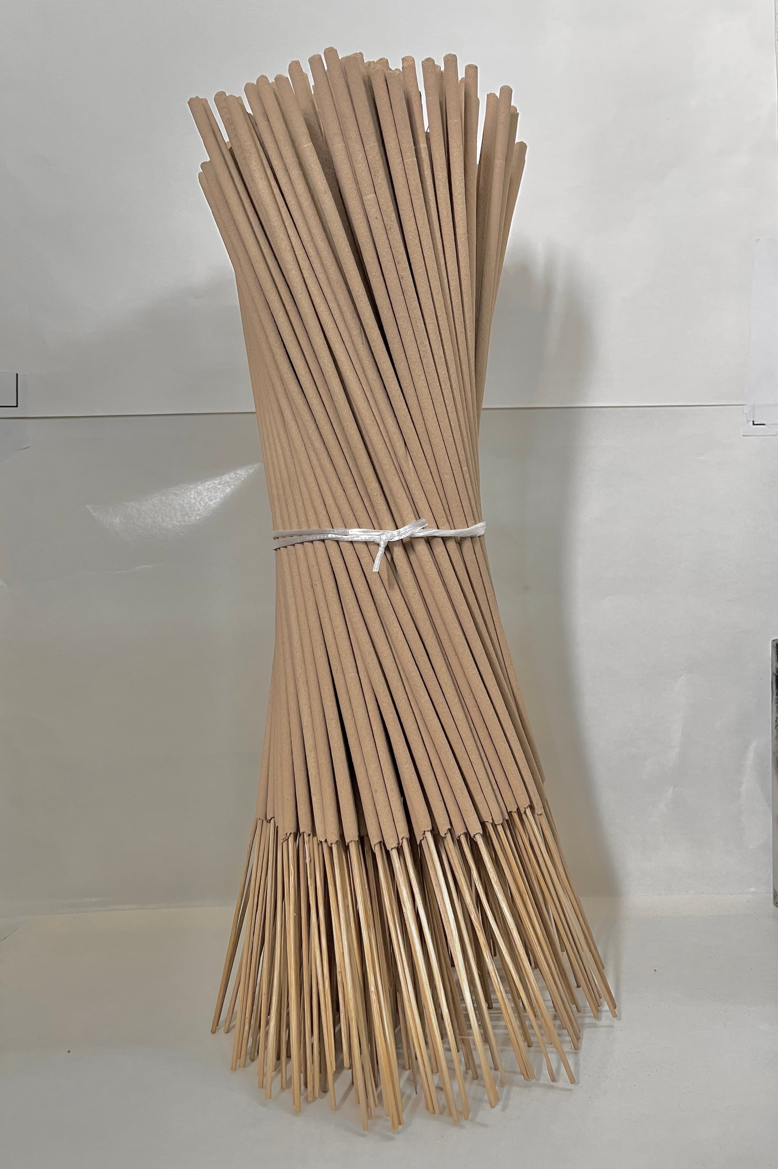12" White Raw Agarbatti Sticks