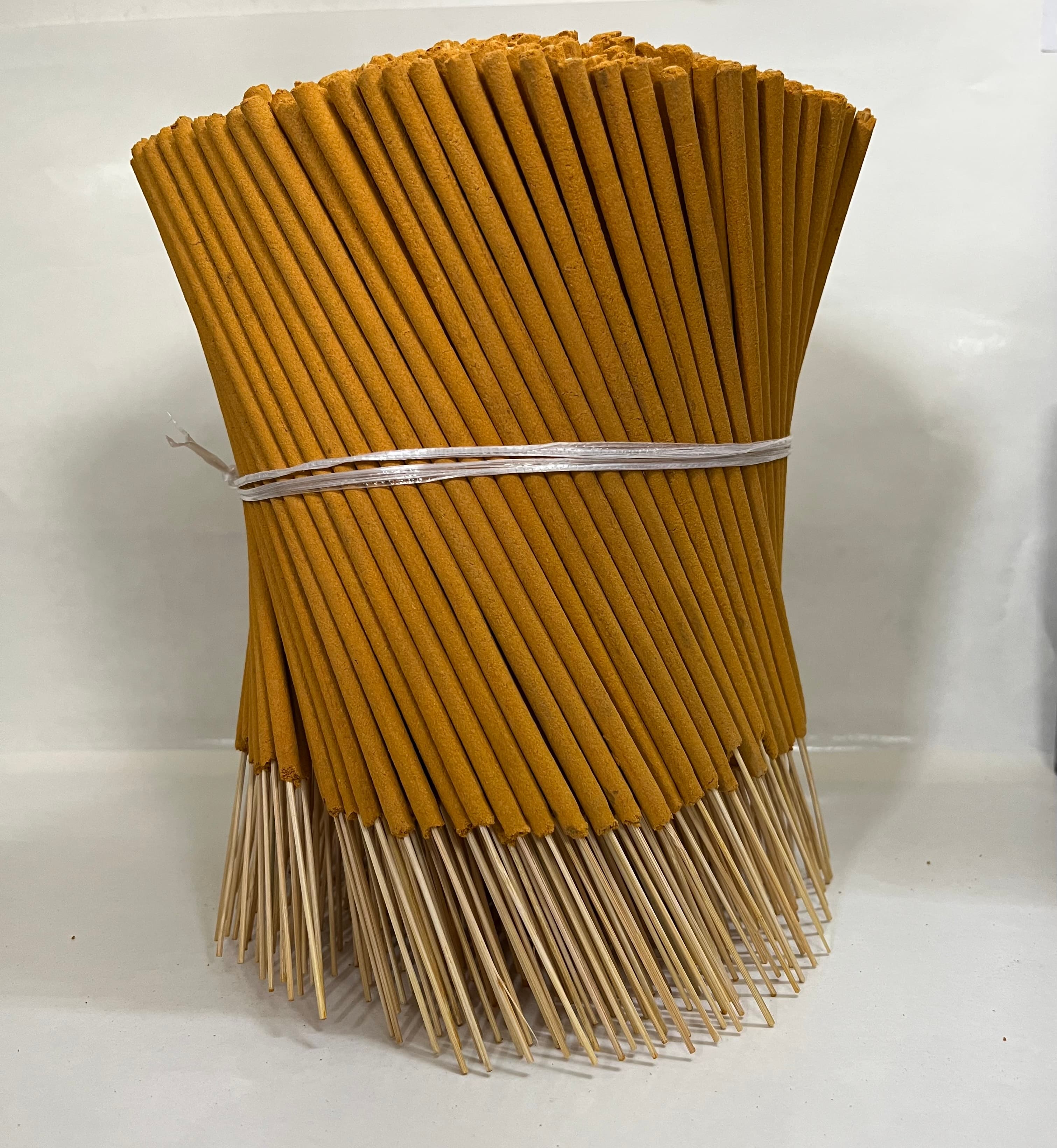 9" Golden Raw Agarbatti Sticks